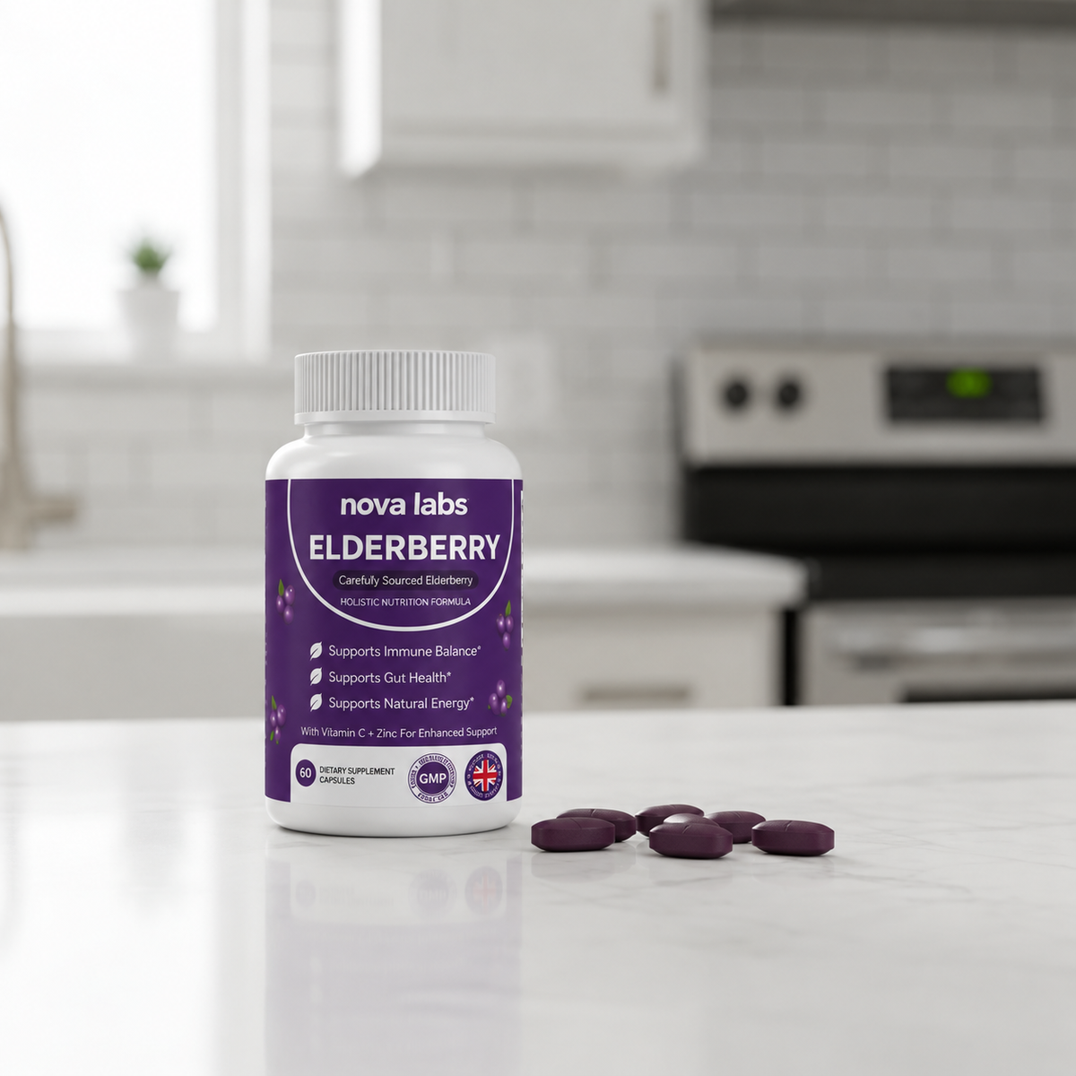 Premium Elderberry Capsules