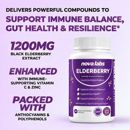 Premium Elderberry Capsules