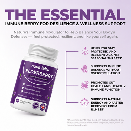 Premium Elderberry Capsules