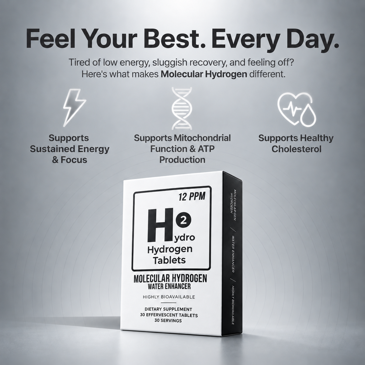 H2 Molecular Hydrogen Water